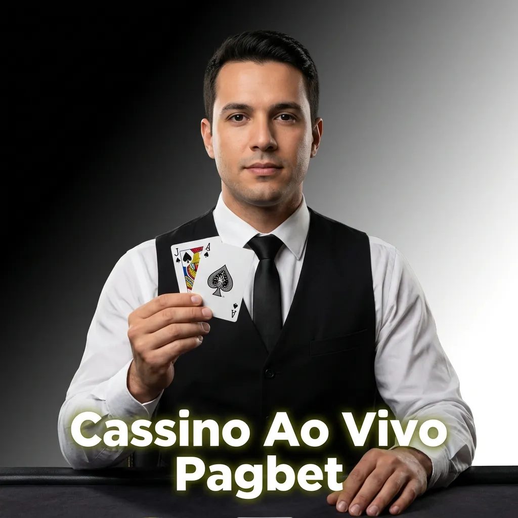 Jogos de cassino ao vivo na Pagbet com crupiês reais e transmissão HD.
