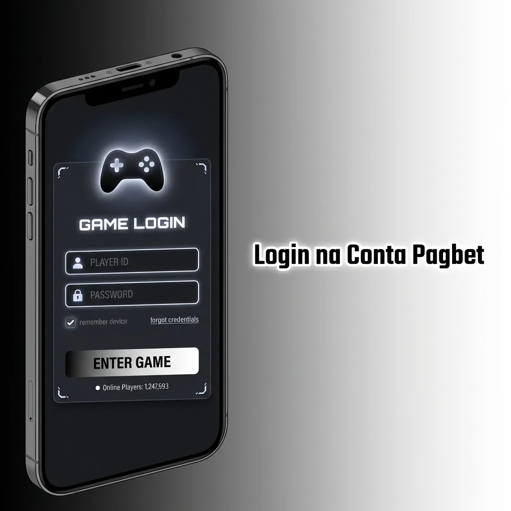 Tela de login da Pagbet com campos para usuário, senha e botão de entrar.