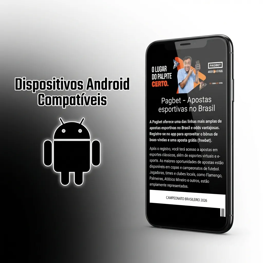 Smartphones Samsung, Xiaomi, Motorola, Asus e Google compatíveis com o aplicativo Pagbet.