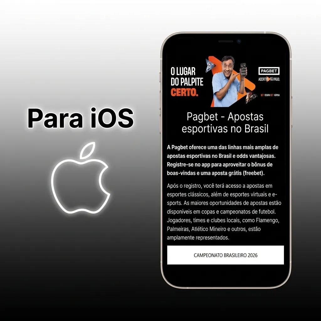Adicionando atalho da Pagbet na tela inicial do iPhone pelo navegador Safari.