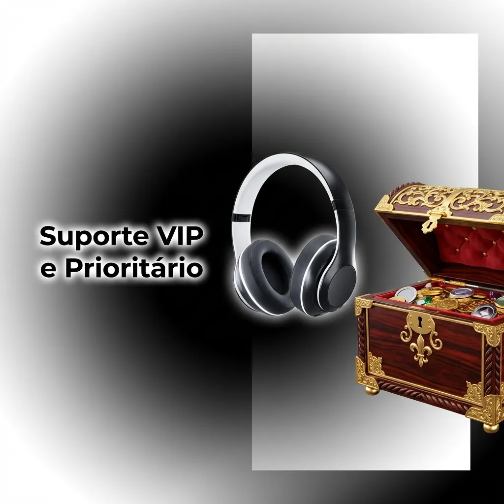 Ícone de suporte VIP e prioritário com atendimento exclusivo e gestão personalizada.